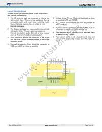 AOZ2261QI-10 Datasheet Page 13