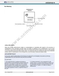 AOZ2261QI-10 Datasheet Page 16