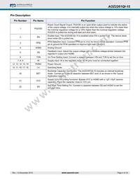 AOZ2261QI-15 Datasheet Page 4