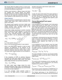 AOZ2261QI-15 Datasheet Page 12