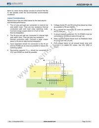 AOZ2261QI-15 Datasheet Page 13