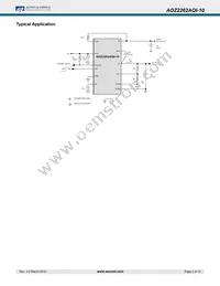 AOZ2262AQI-10 Datasheet Page 2