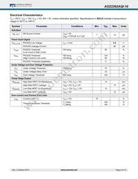 AOZ2262AQI-10 Datasheet Page 5