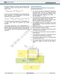 AOZ2262AQI-10 Datasheet Page 12