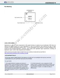 AOZ2262AQI-10 Datasheet Page 15