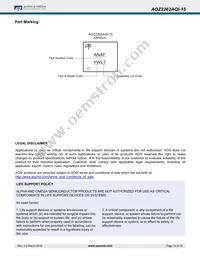 AOZ2262AQI-15 Datasheet Page 15