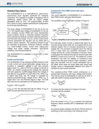 AOZ2262QI-15 Datasheet Page 9