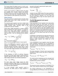 AOZ2262QI-15 Datasheet Page 12