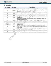 AOZ2263QI-10 Datasheet Page 4