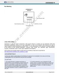 AOZ2263QI-15 Datasheet Page 16