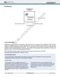 AOZ2264QI-11 Datasheet Page 16