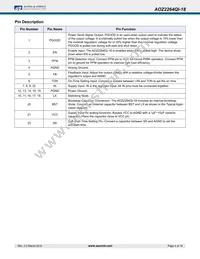 AOZ2264QI-18 Datasheet Page 4