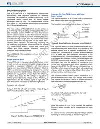 AOZ2264QI-18 Datasheet Page 9