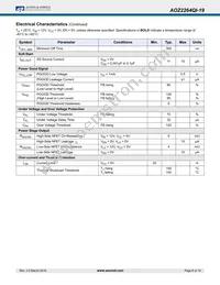 AOZ2264QI-19 Datasheet Page 6