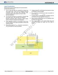 AOZ2264QI-20 Datasheet Page 13