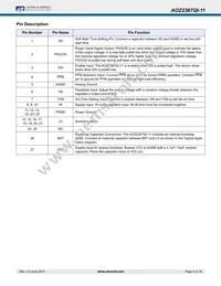 AOZ2367QI-11 Datasheet Page 4