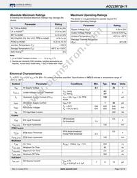 AOZ2367QI-11 Datasheet Page 5