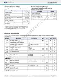 AOZ2368QI-11 Datasheet Page 5