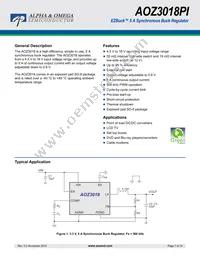 AOZ3018PI_2 Datasheet Cover