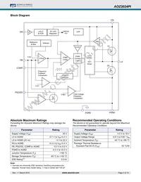 AOZ3024PI Datasheet Page 3