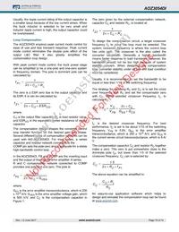 AOZ3054DI Datasheet Page 10