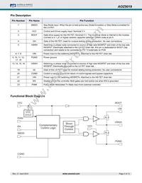 AOZ5019QI Datasheet Page 3