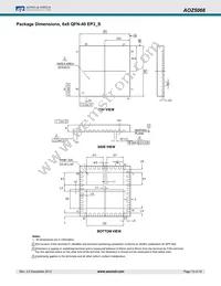 AOZ5066QI-01 Datasheet Page 13