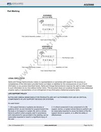 AOZ5066QI-01 Datasheet Page 16