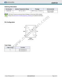 AOZ6134DI#A Datasheet Page 2