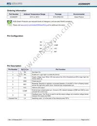 AOZ6605PI Datasheet Page 2