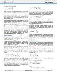 AOZ6605PI-1 Datasheet Page 11