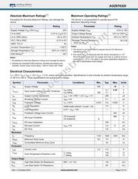 AOZ6763DI Datasheet Page 3