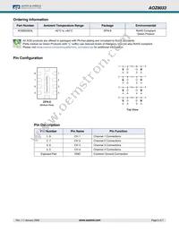 AOZ8033DIL Datasheet Page 2