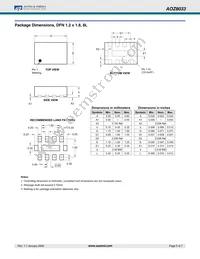 AOZ8033DIL Datasheet Page 5