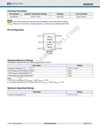 AOZ8105CI Datasheet Page 2