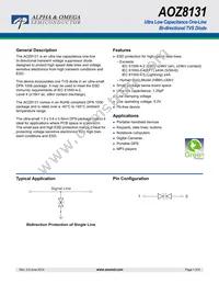 AOZ8131DI-05L Datasheet Cover