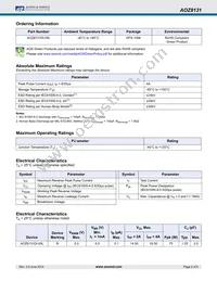 AOZ8131DI-05L Datasheet Page 2