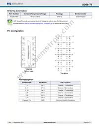 AOZ8175DI Datasheet Page 2