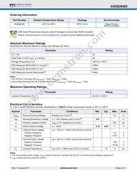 AOZ8204DI Datasheet Page 2