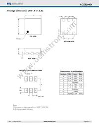 AOZ8204DI Datasheet Page 5