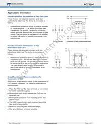 AOZ8204KI Datasheet Page 4