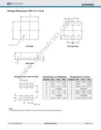 AOZ8205DI Datasheet Page 5