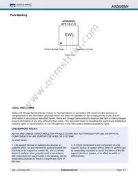 AOZ8205DI Datasheet Page 7