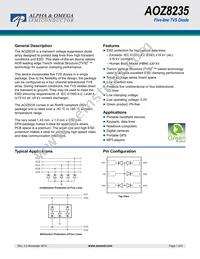 AOZ8235DI-05 Datasheet Cover