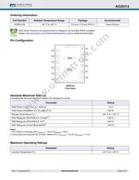 AOZ8312DI Datasheet Page 2