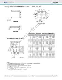 AOZ8312DI Datasheet Page 5