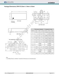 AOZ8804ADI Datasheet Page 9