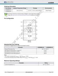 AOZ8809DI-03 Datasheet Page 2