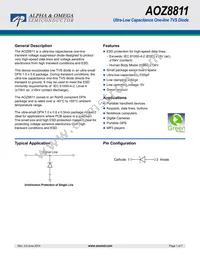 AOZ8811DI-05 Datasheet Cover