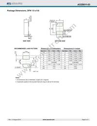 AOZ8811DT-03 Datasheet Page 5